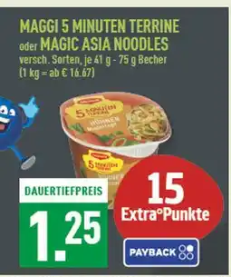 Marktkauf Maggi 5 minuten terrine oder magic asia noodles Angebot