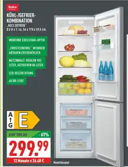 Marktkauf Amica kühl-/gefrier-kombination Angebot