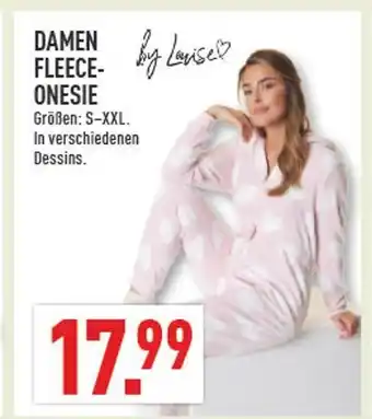 Marktkauf Damen fleece-onesie Angebot