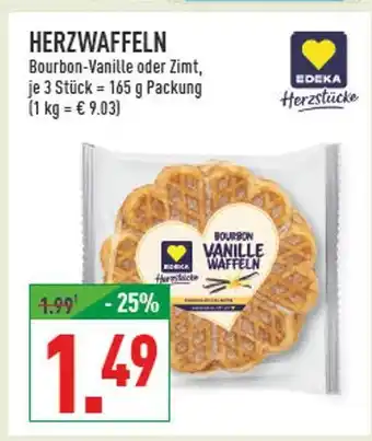 Marktkauf Edeka herzstücke herzwaffeln bourbon-vanille Angebot