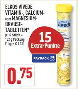 Marktkauf Elkos vivede vitamin-brausetabletten Angebot