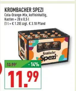 Marktkauf Krombacher spezi Angebot