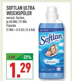 Marktkauf Softlan ultra weichspüler Angebot