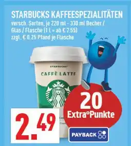 Marktkauf Starbucks kaffeespezialitäten Angebot