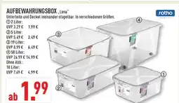 Marktkauf Rotho aufbewahrungsbox 'lona' Angebot