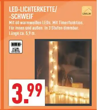 Marktkauf Led-lichterkette/-schweif Angebot