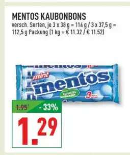 Marktkauf Mentos kaubonbons Angebot