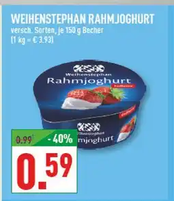 Marktkauf Weißenstephan rahmjoghurt Angebot