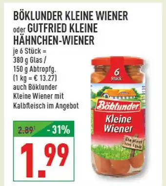 Marktkauf Böklunder kleine wiener Angebot