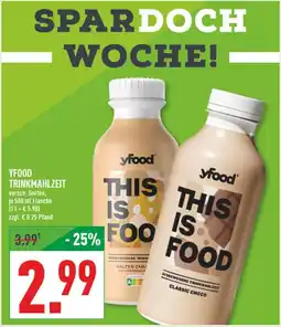 Marktkauf Yfood trinkmahlzeit Angebot