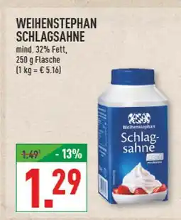 Marktkauf Weihenstephan schlagsahne Angebot