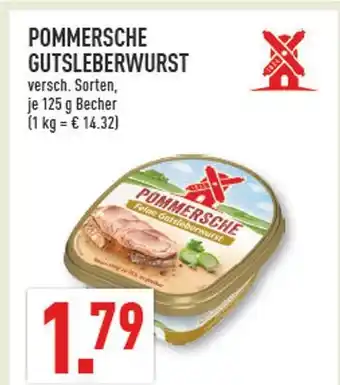 Marktkauf Pommersche gutsleberwurst Angebot