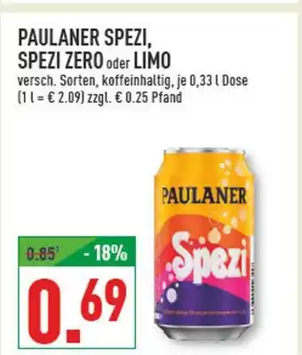 Marktkauf Paulaner spezi Angebot