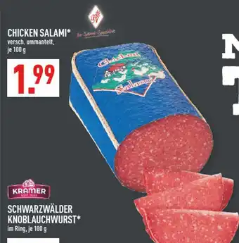 Marktkauf Rasting chicken salami Angebot