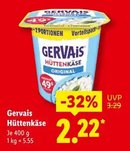 Lidl Gervais hüttenkäse Angebot