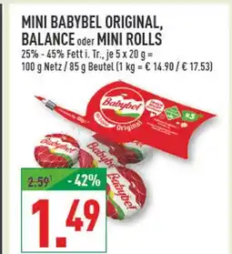 Marktkauf Babybel original Angebot