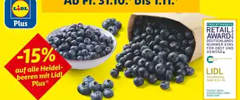 Lidl Heidelbeeren Angebot