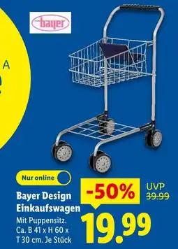 Lidl Bayer bayer design einkaufswagen Angebot