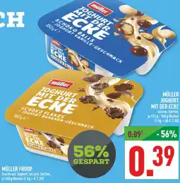 Marktkauf Müller joghurt mit der ecke schoko balls joghurt vanille-geschmack Angebot