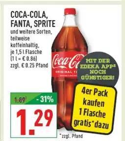 Marktkauf Coca-cola oder fanta oder sprite Angebot