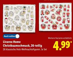 Lidl Livarno home christbaumschmuck, 26-teilig Angebot