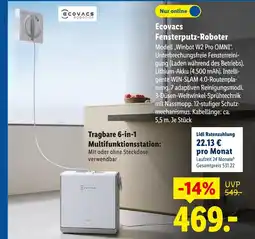 Lidl Ecovacs fensterputz-roboter Angebot