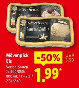 Lidl Mövenpick eis Angebot