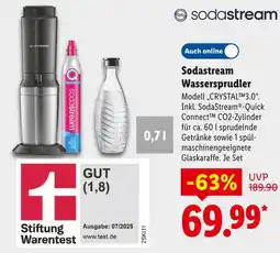 Lidl Sodastream sodastream wassersprudler Angebot