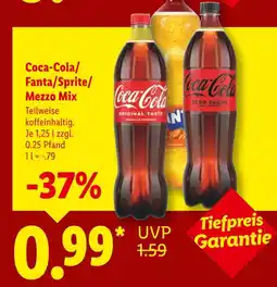 Lidl Coca-cola original taste Angebot