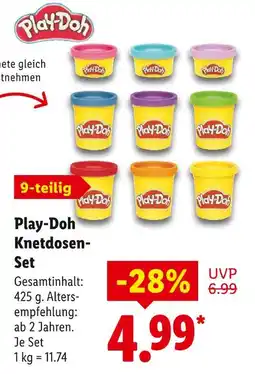 Lidl Play-doh play-doh knetdosen-set Angebot