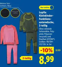 Lidl Lupilu kleinkinder-funktionsunterwäsche 2-teilig Angebot