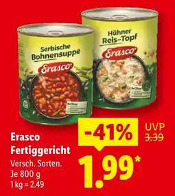 Lidl Erasco serbische bohnensuppe Angebot