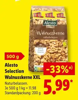 Lidl Alesto selection walnusskerne xxl Angebot