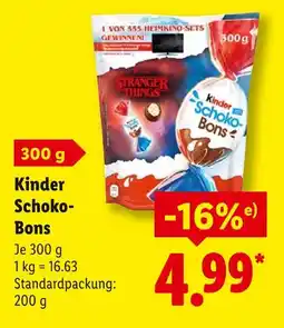 Lidl Kinder schoko-bons Angebot