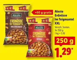 Lidl Alesto erdnüsse im teigmantel xxl bbq-geschmack Angebot