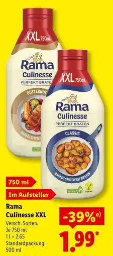 Lidl Rama culinesse xxl classic Angebot