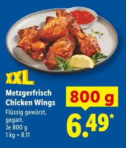 Lidl Metzgerfrisch chicken wings Angebot