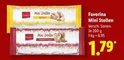 Lidl Favorina mini stollen butter Angebot