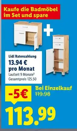 Lidl Badmöbel-set Angebot
