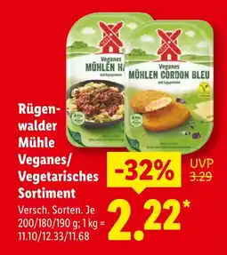 Lidl Rügenwalder mühle veganes mühlen h Angebot
