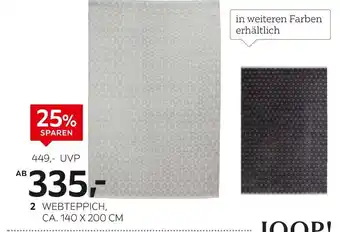 XXXLutz Joop! webteppich Angebot