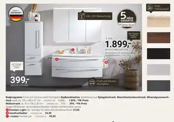 XXXLutz Dieter knoll badprogramm Angebot