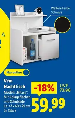 Lidl Vcm nachttisch Angebot
