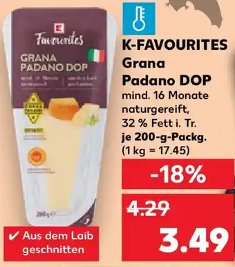 Kaufland K-FAVOURITES Grana Padano DOP Angebot