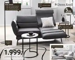 XXXLutz Dieter knoll leder-sofa 2-sitzig Angebot