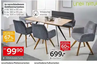 XXXLutz Linea natura esstisch Angebot