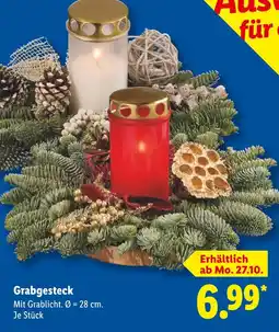 Lidl Grabgesteck Angebot
