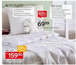 XXXLutz Centa star ganzjahresbett Angebot