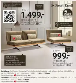 XXXLutz Schlafsofa Angebot