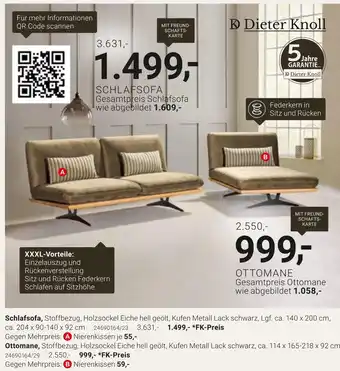 XXXLutz Schlafsofa Angebot